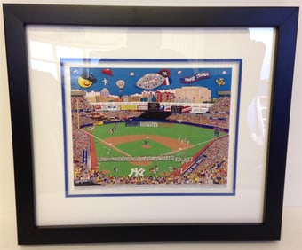 Al Schreiber - "Yankee Stadium" - Signed and Numbered Limited Edition 3-D Cutout on Paper