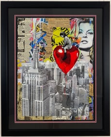 Mr. Brainwash - "Big City Dreams 2020" - Unique Silkscreen and Mixed Media on Paper