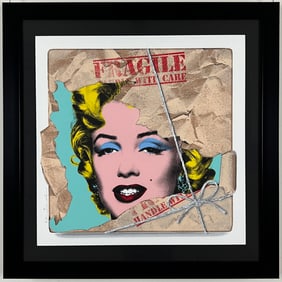Mr. Brainwash - "Monroe POPFolio - Fragile" - Limited Edition Screen Print Archival Paper