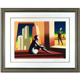Mark Kostabi - "Windows of Opportunity" - Limited Edition Serigraph on Paper
