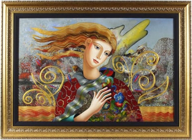 Oleg Zhivetin - "Soft Breeze" - Original Mixed Media