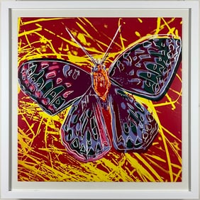 Andy Warhol - SILVERSPOT TRIAL PROOF Edition - F and S II # 298 - Framed Silkscreen image from the