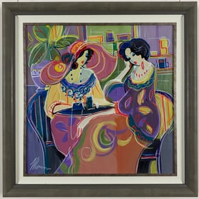 Isaac Maimon - "Confide in me" - Original Acrylic on Canvas