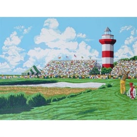 Rick Rush - "Hilton Head Heritage Classic" - Serigraph on Paper
