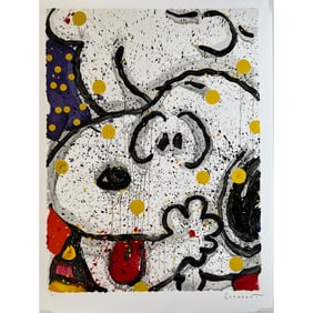 Tom Everhart - "My Main Squeeze" - Limited Edition Lithograph on Paper