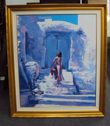 "The Blue Door" by Nicola Simbari