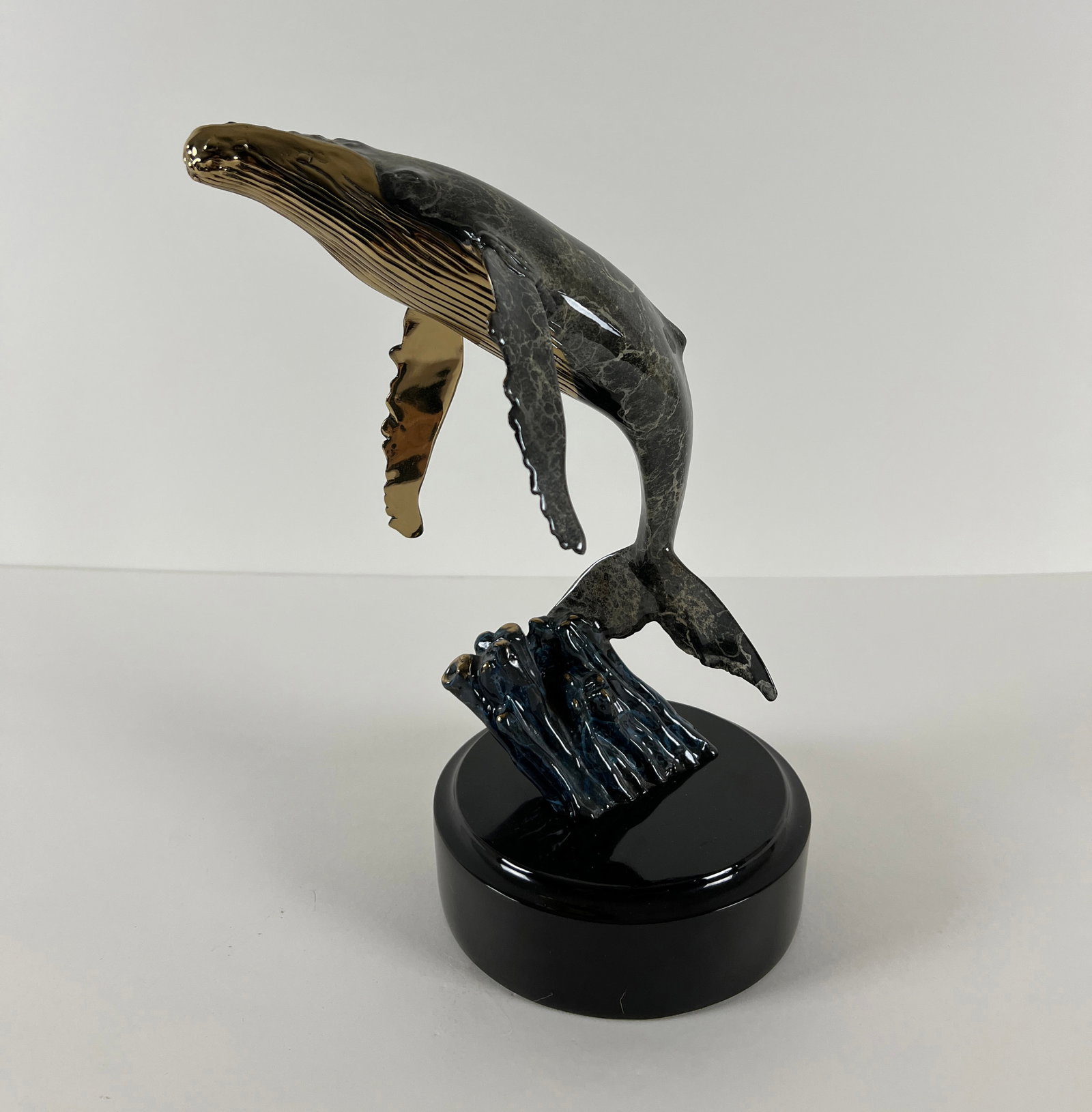 Donjo - Original Humpback Whale Bronze Sculpture - Magnificent! Edition No 54/250 (1 of 9)