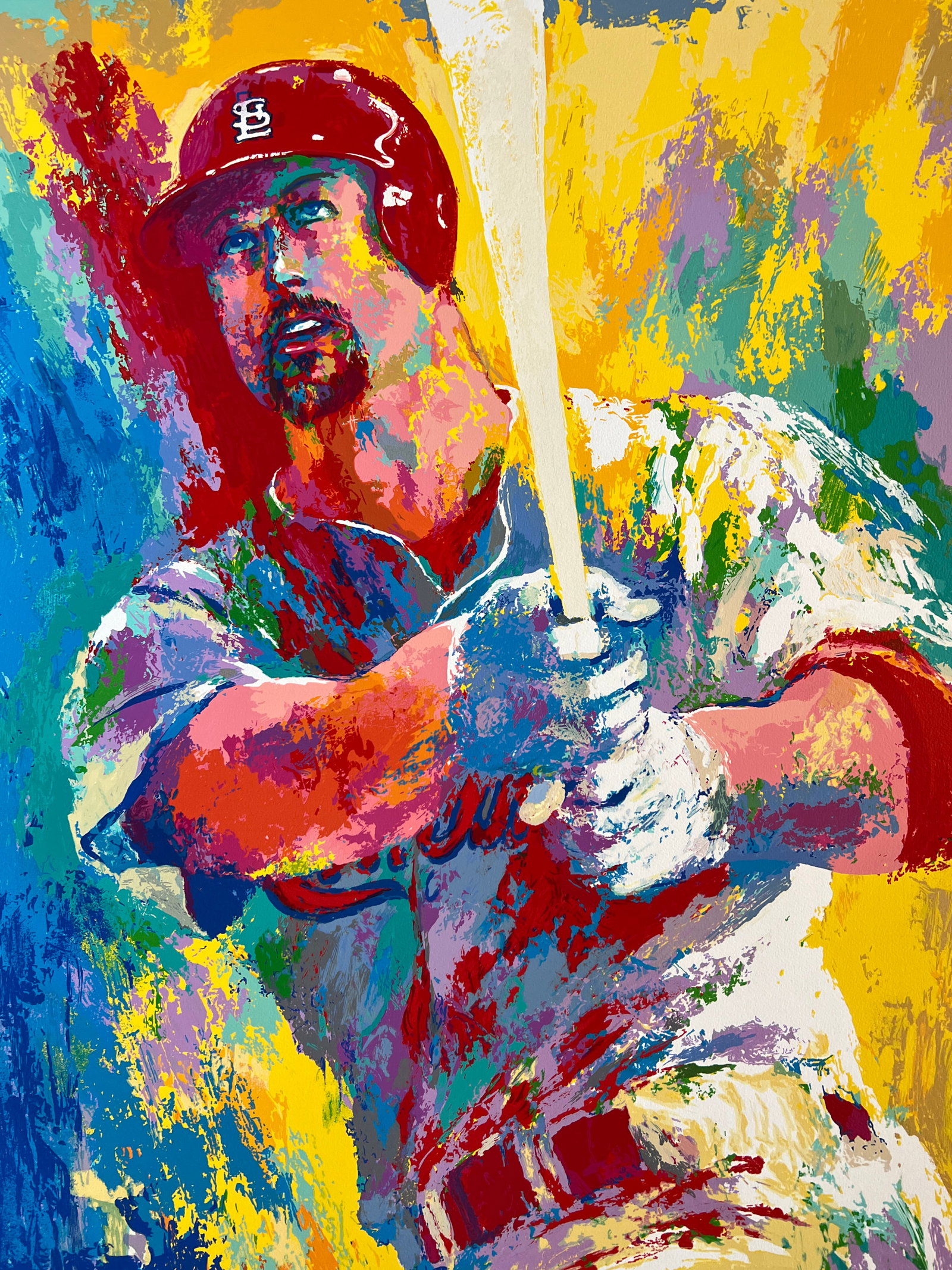LeRoy Neiman - "Mark McGwire" - Limited Edition Serigraph on Paper (1 of 6)