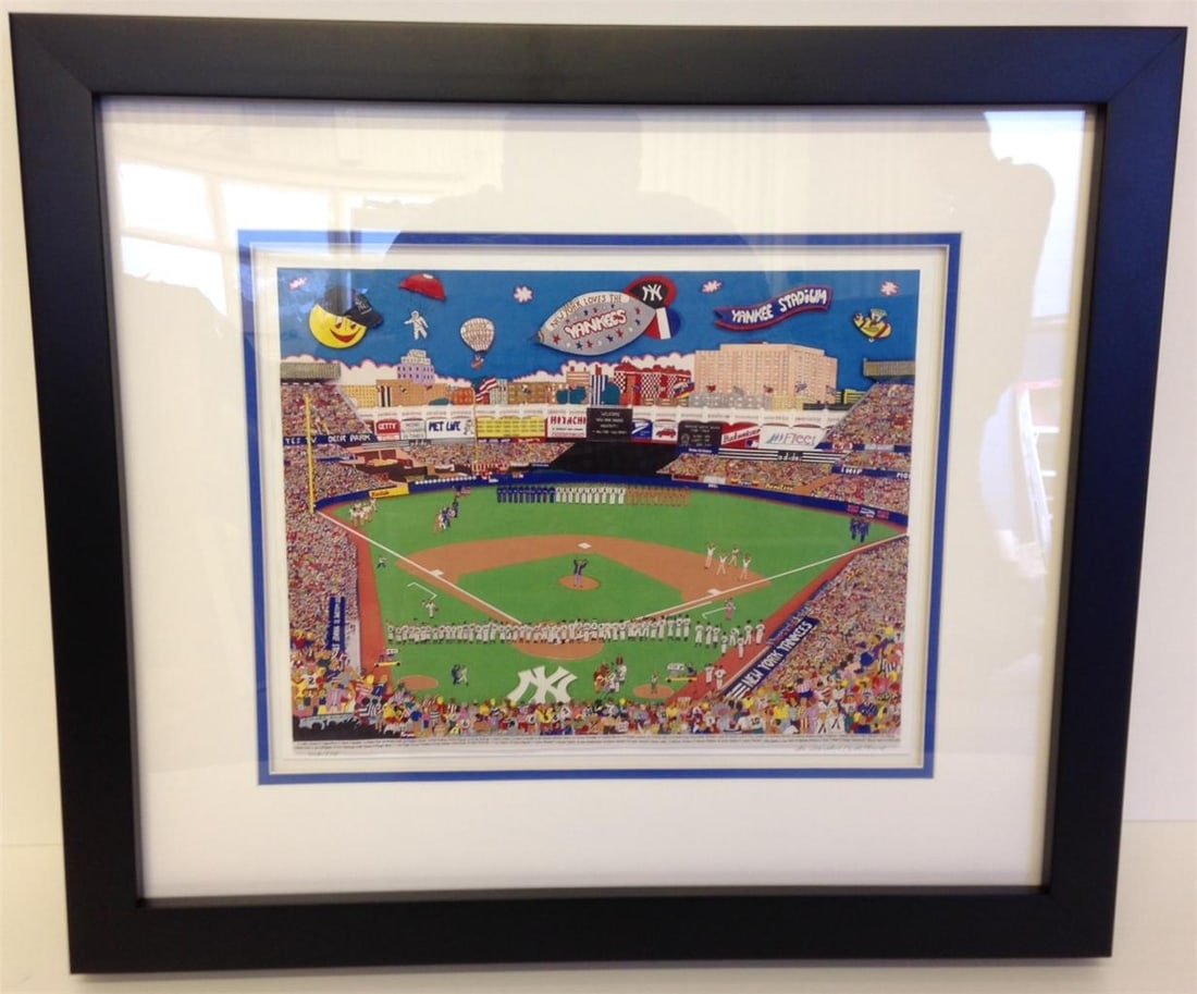 Al Schreiber - "Yankee Stadium" - Signed and Numbered Limited Edition 3-D Cutout on Paper (1 of 1)