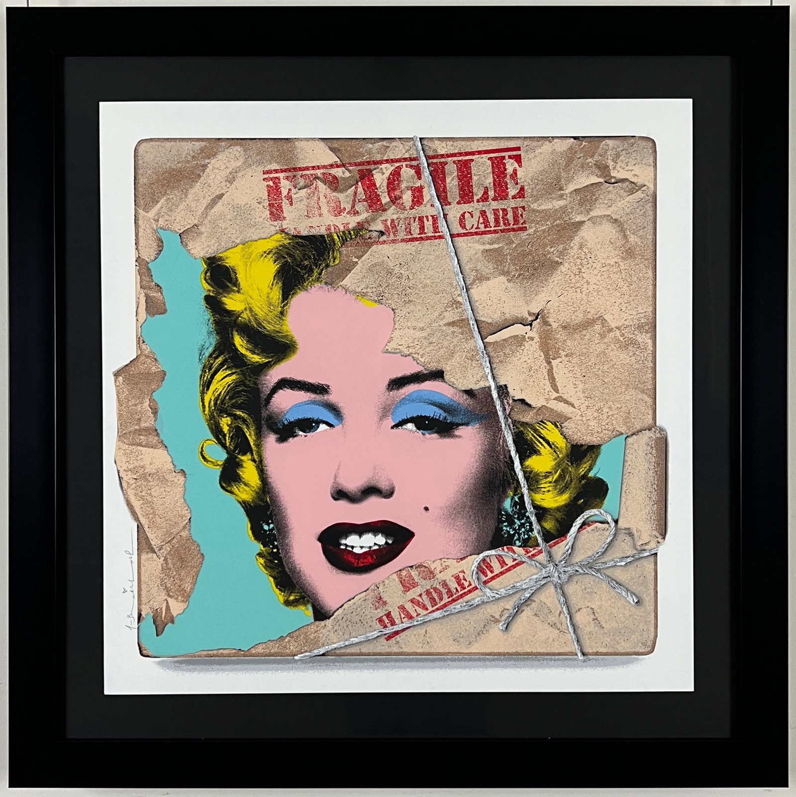 Mr. Brainwash - "Monroe POPFolio - Fragile" - Limited Edition Screen Print Archival Paper (1 of 5)