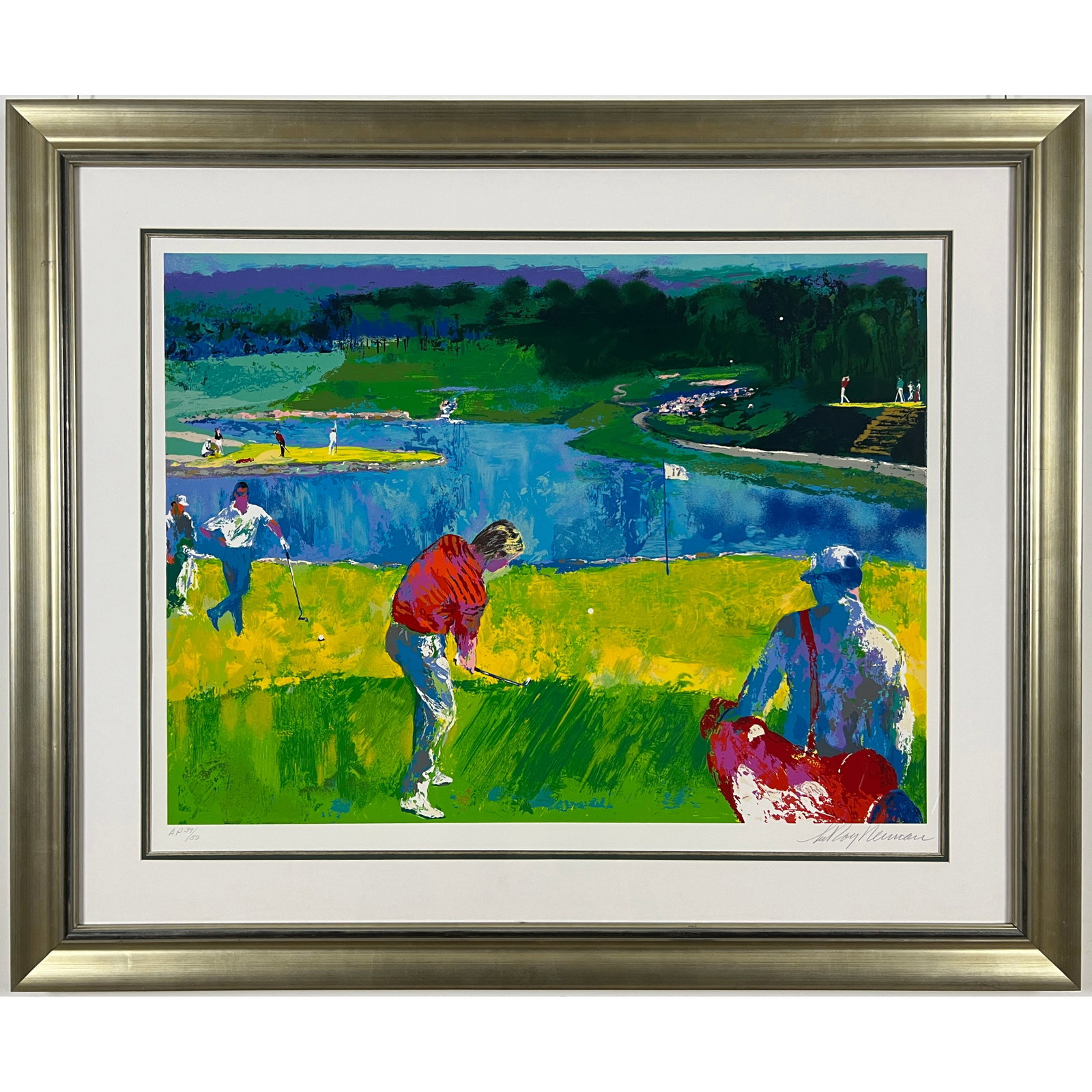LeRoy Neiman - "Mystic Rock" - Limited Edition Serigraph on Paper (1 of 3)