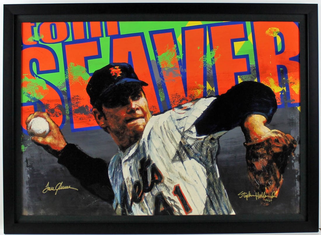 Stephen Holland - "Tom Seaver" - Giclee on Canvas (1 of 2)
