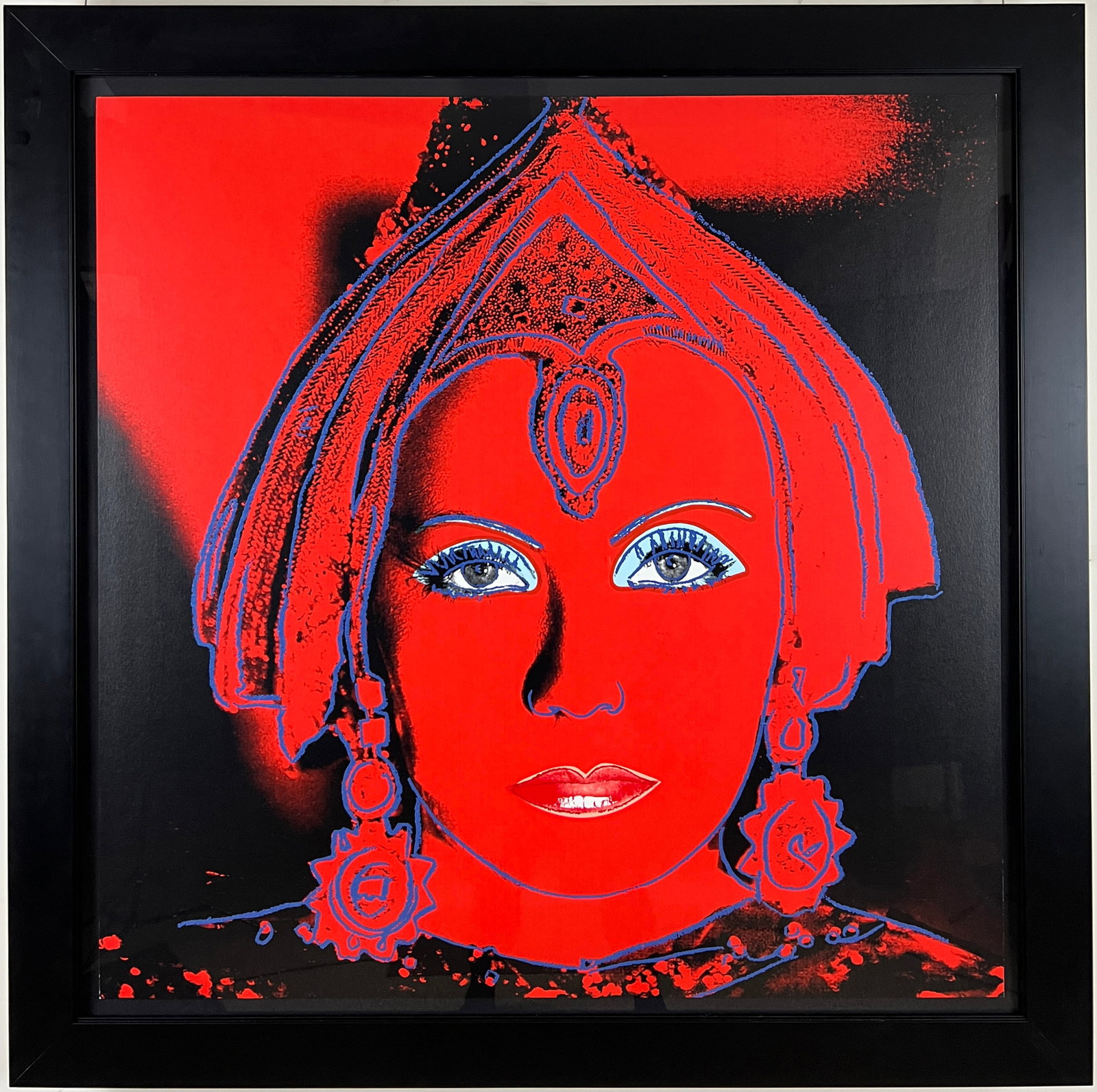 Andy Warhol - THE STAR F and S II 258 - Magnificently Framed Diamond Dust Silkscreen from the Myths (1 of 6)