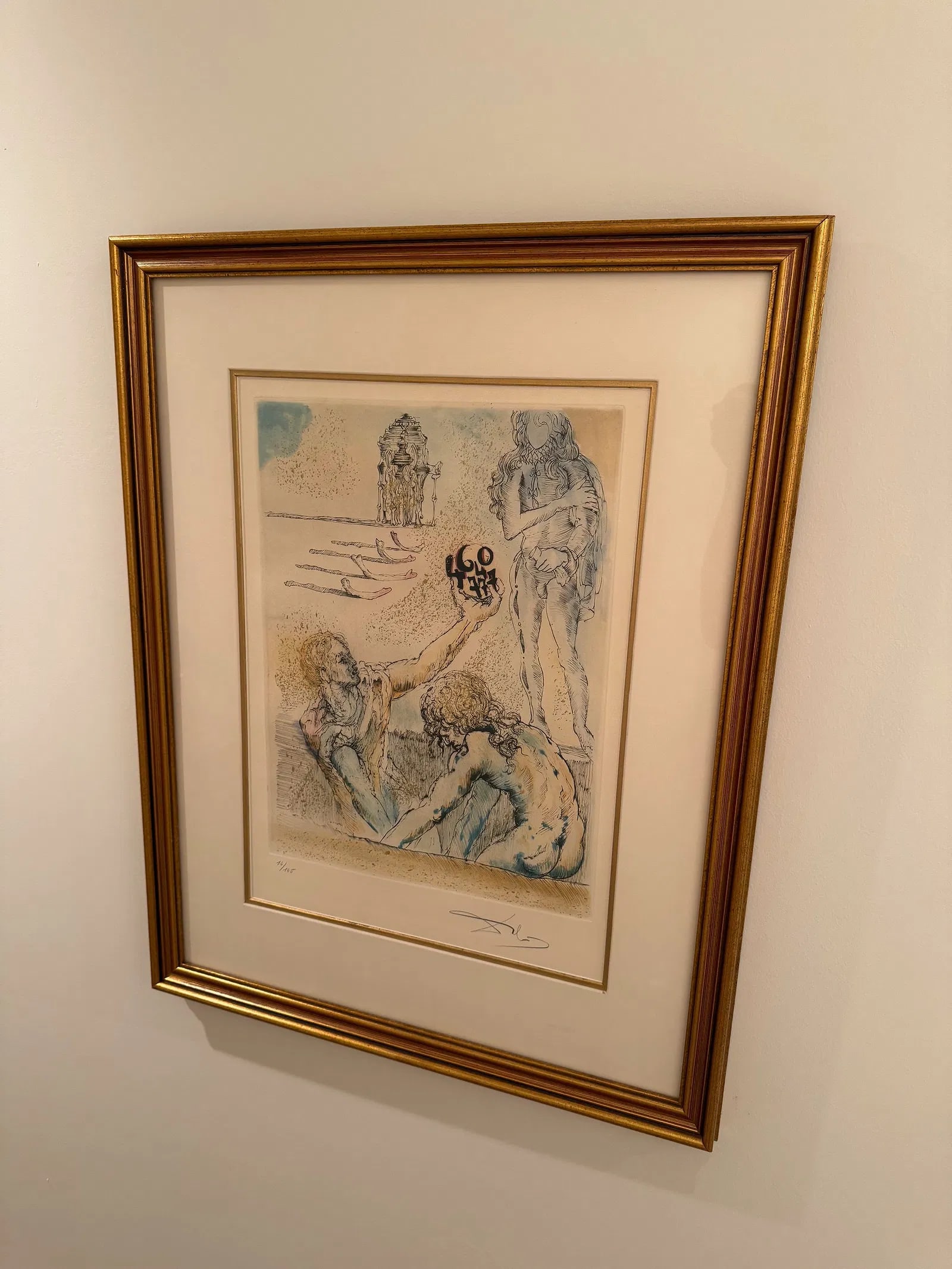 The Hamlet Series by Salvador Dali - 10 Original Aquatints and Etchings with COA: The Hamlet Series by Salvador Dali - 10 Original Aquatints and Etchings with COA. Presenting "The Hamlet Series" by the legendary artist Salvador Dali. This exquisite collection includes 10 original a