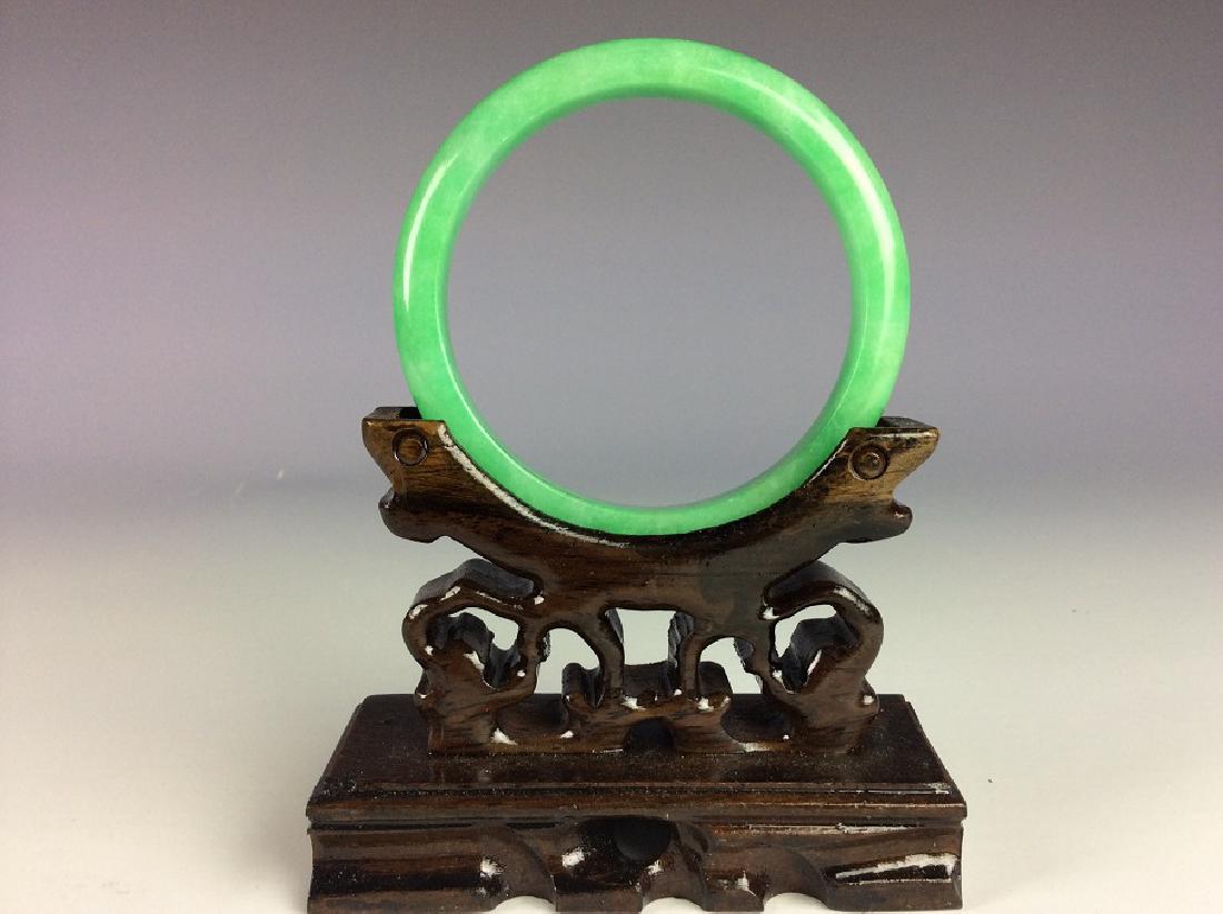 Fine Chinese jadeite bangle (1 of 4)