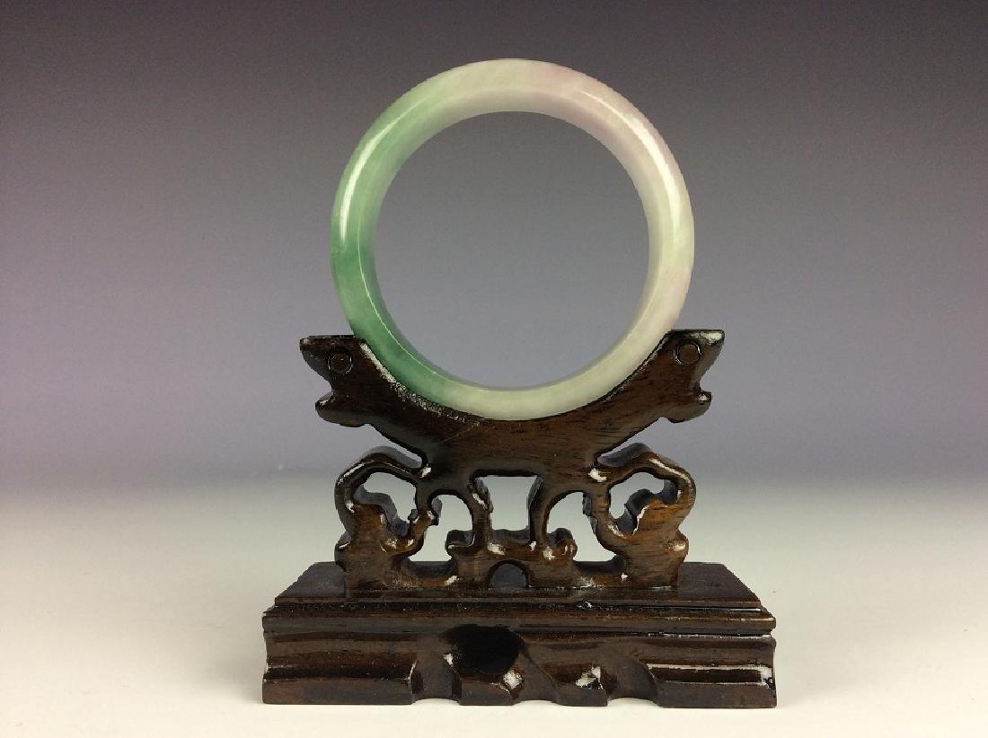 Fine Chinese jadeite bangle (1 of 4)