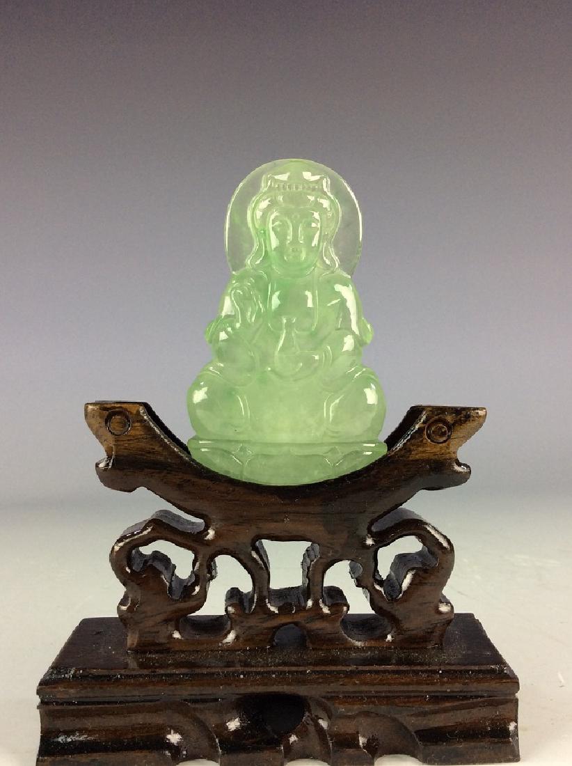 Chinese jadeite bangle (1 of 4)