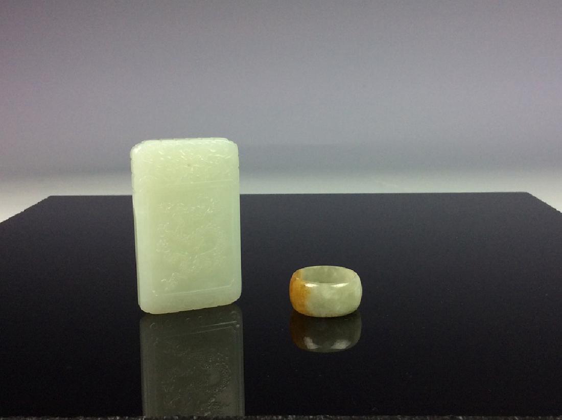 Ming style Chinese porcelain stool, blue & white (1 of 3)