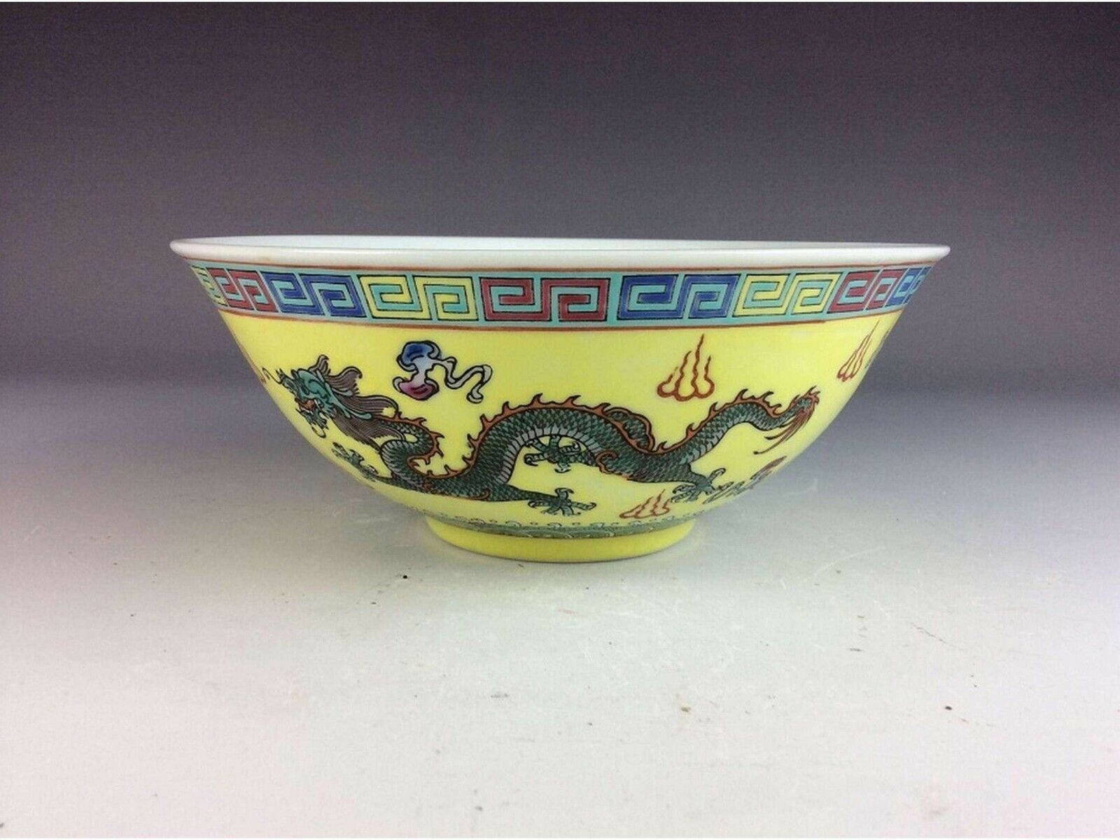 Chinese Porcelain Bowl, Famille Rose Glazed, Marked Auction