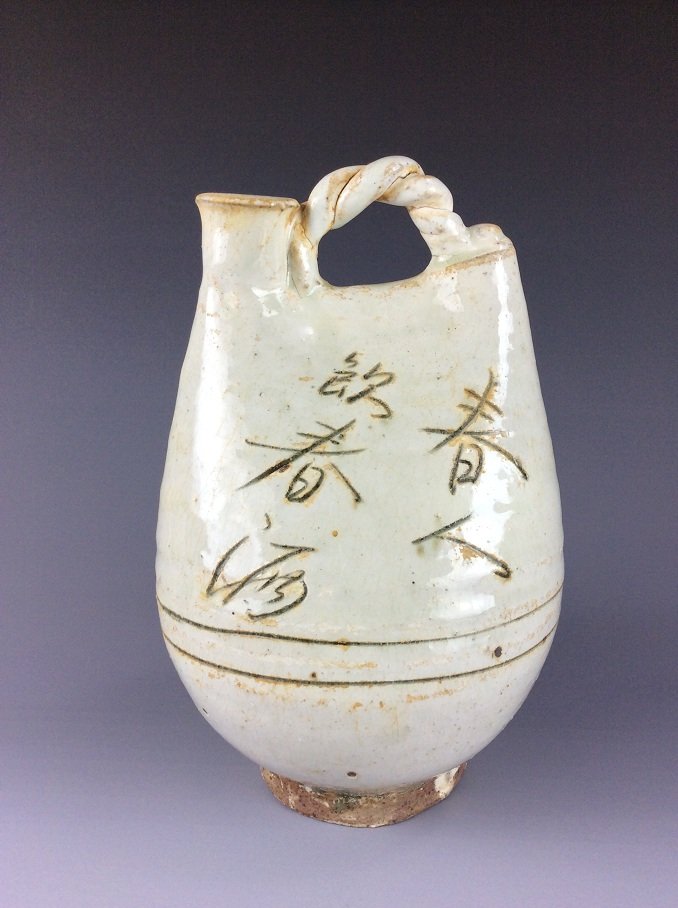 Fine Liao style Chinese white glazed beg (1 of 7)
