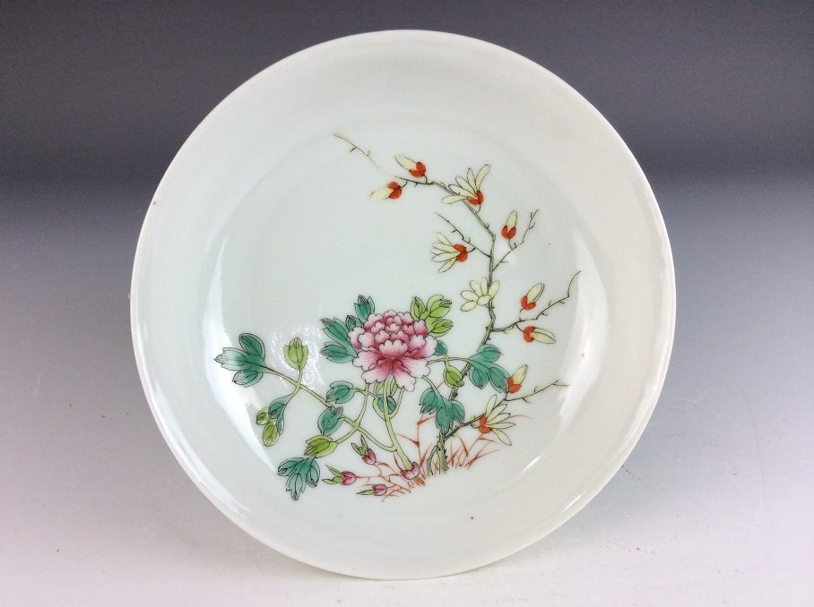 Fine Export Chinese blue & white porcelain plate (1 of 5)