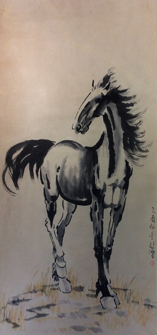 Chinese Hand painted,  Hanging scroll    Chinese hand (1 of 4)