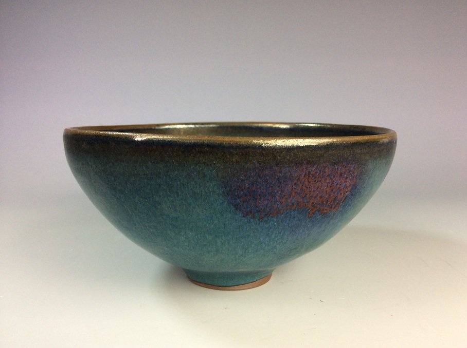 Yuan style, Jun kiln, Chinese blue glazed with purple (1 of 5)