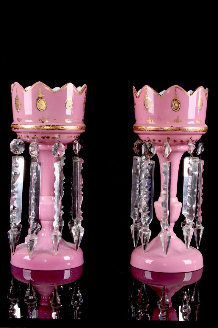 [EUROPEAN] A PAIR OF CRYSTAL DESK LAMP (2 (1 of 1)