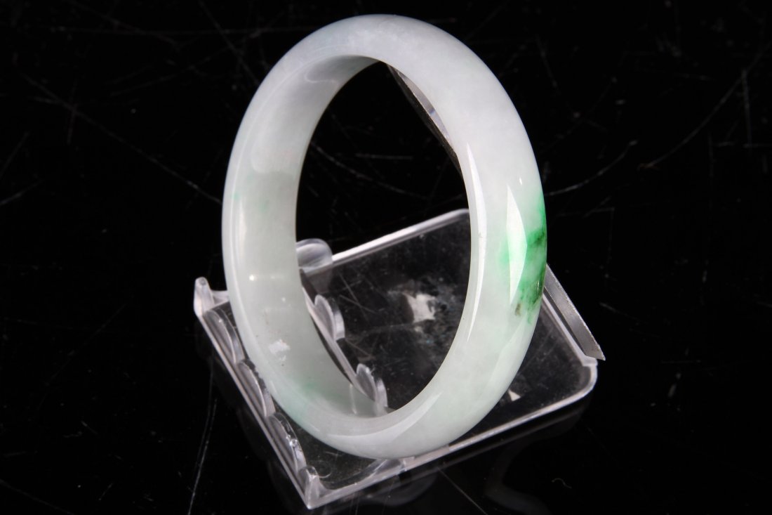 [CHINESE]A SET OF JADEITE BANGLE  L:16.5" (1 of 1)