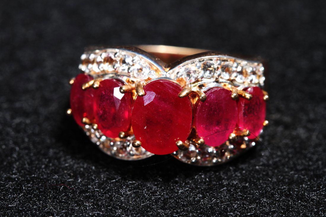 [CHINESE]A 925 SILVER RING INLAID WITH RUBY W:1": [CHINESE]A 925 SILVER RING INLAID WITH RUBY W:1"925银镶红宝石戒面戒指