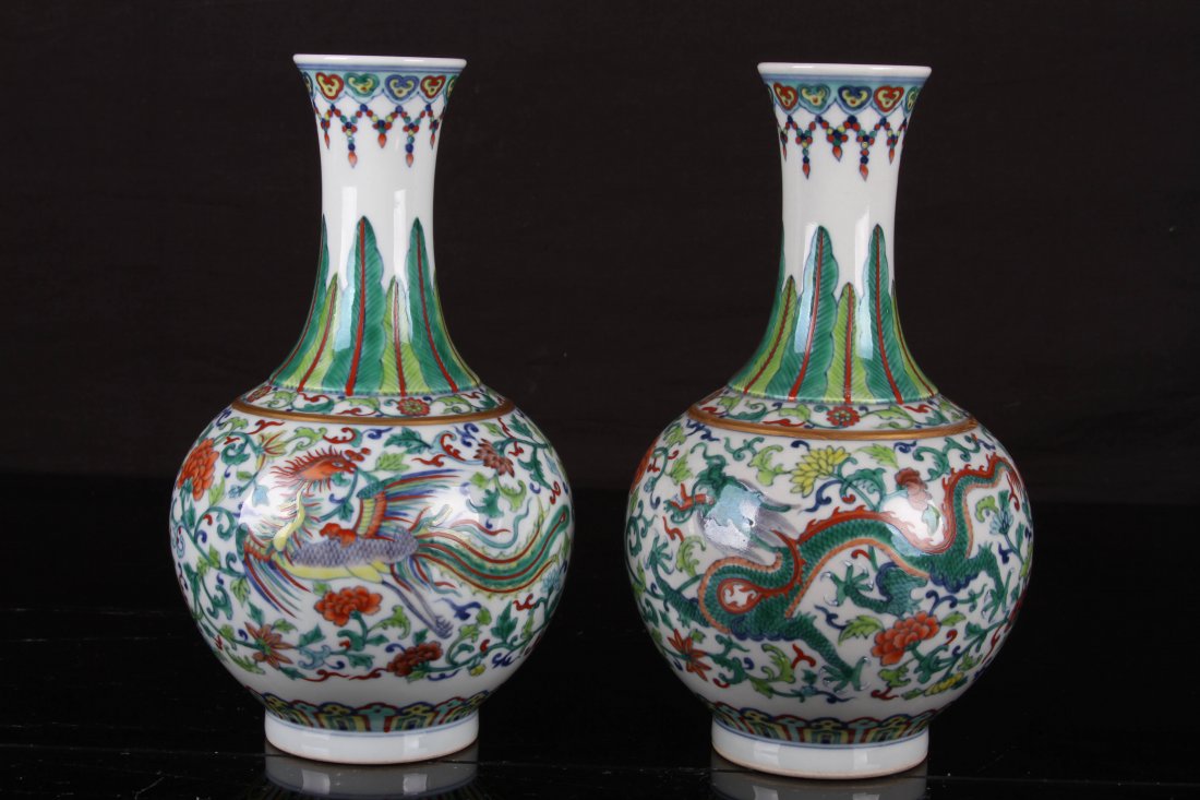 [CHINESE]A PAIR OF "DA QING YONG ZHENG NIAN ZHI"MARKED (1 of 3)