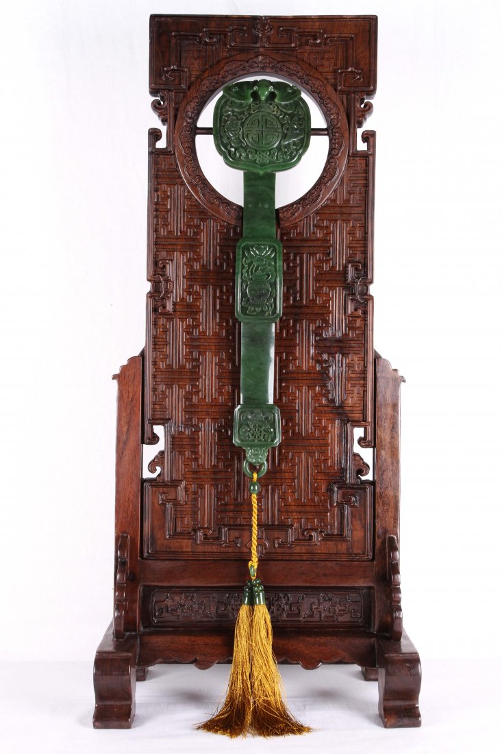 [CHINESE]A LATE 19TH CENTURY HUANGHUALI WOOD CARVED (1 of 3)