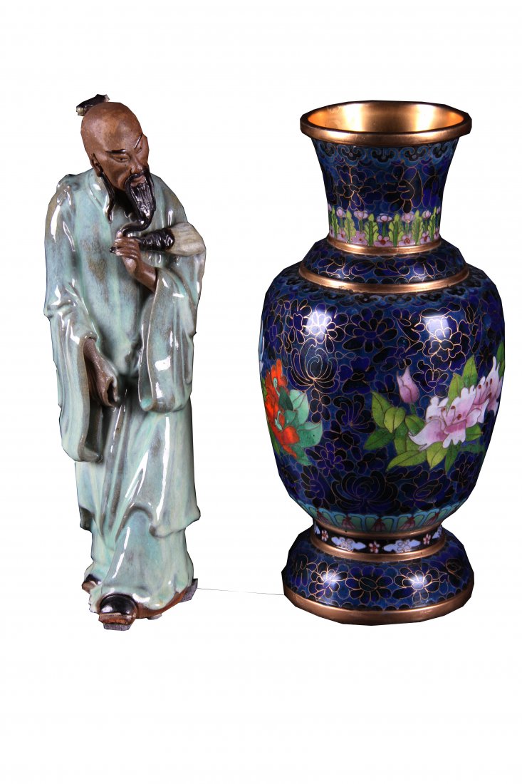 [CHINESE]A SET OF QING DYNASTY STYLED CELADON STATUES (1 of 1)