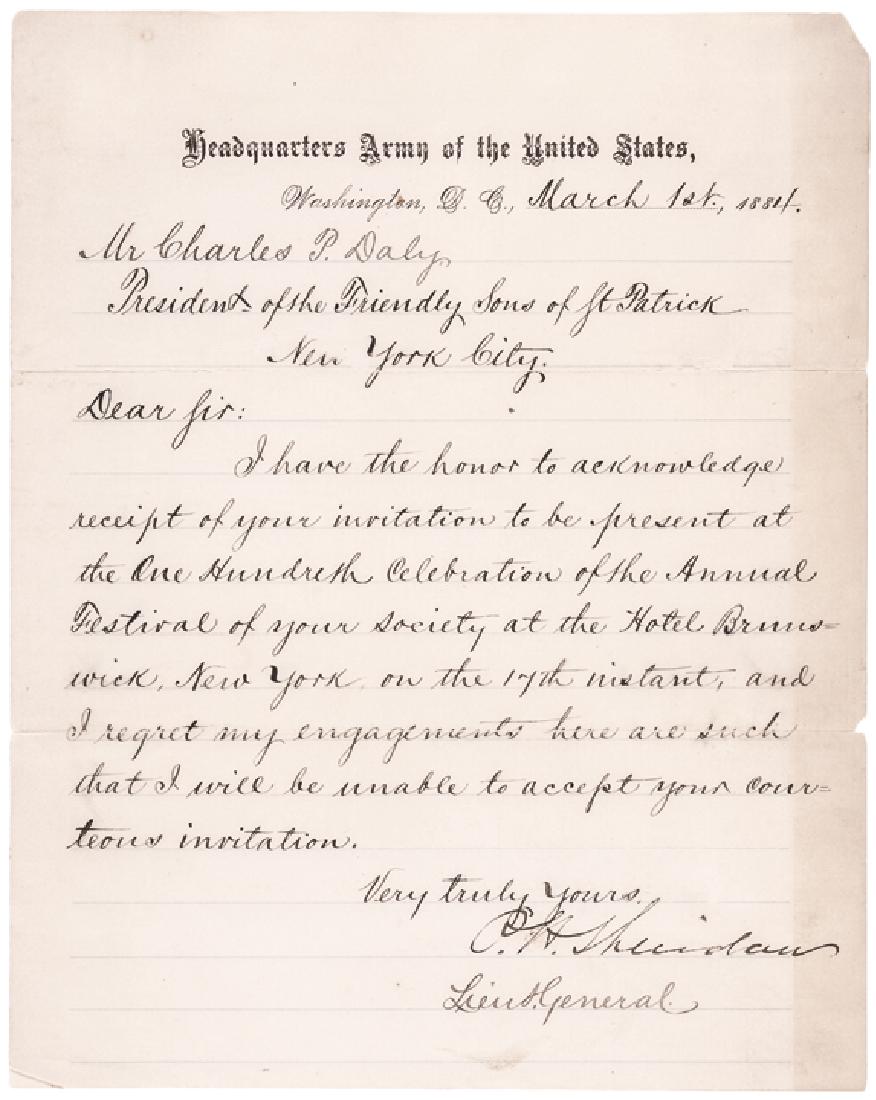 ULYSSES GRANT, GROVER CLEVELAND, PHILIP SHERIDAN (1 of 9)