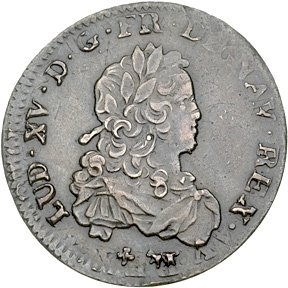 Impressive 1720-A 1/3 Silver Ecu NGC Graded AU-50