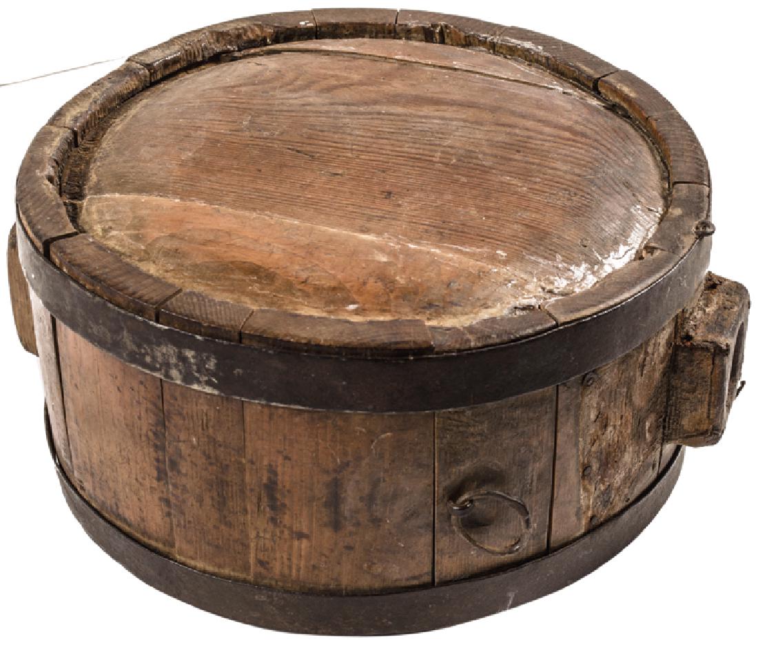c. 1775 Revolutionary War Era Wooden Canteen