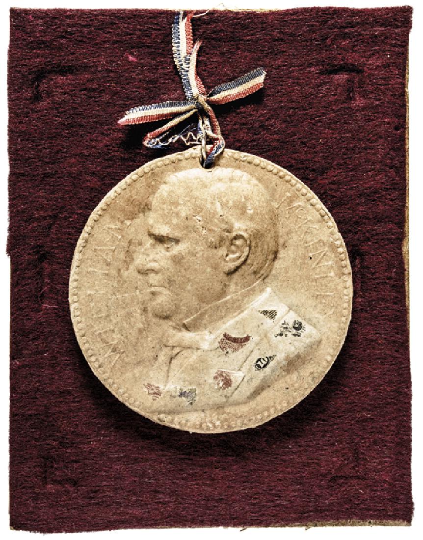 Macerated Currency, William McKinley Portrait