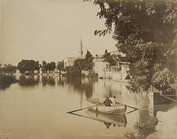 c. 1869, Vintage Albumen Photograph of Alexandria