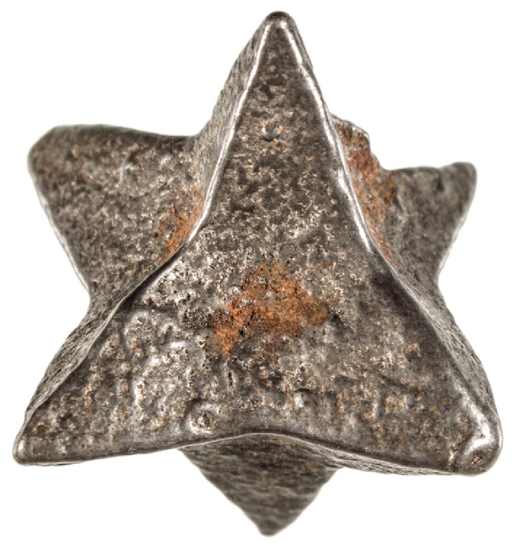 c 1860 Civil War Period Six Pointed Iron Caltrop (1 of 3)