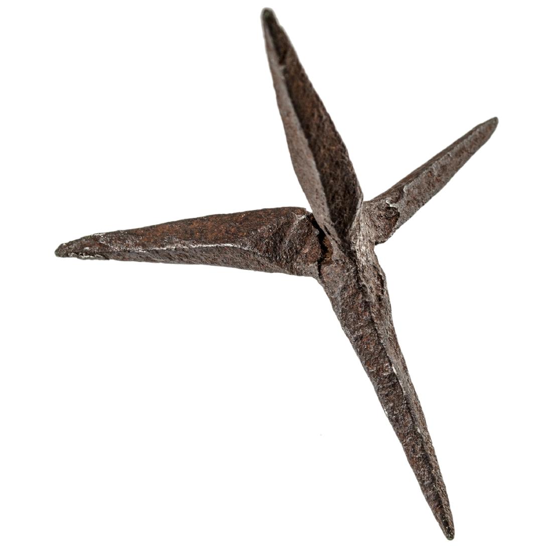 c 1775 Revolutionary War Hand-Made Caltrop/Spike (1 of 3)