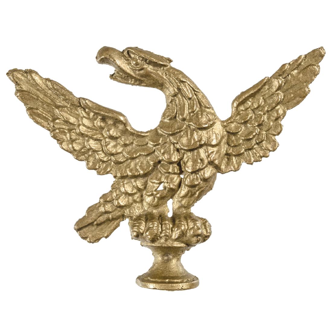 c. 1800 Federal Period Brass Eagle Pipe Tamper (1 of 2)
