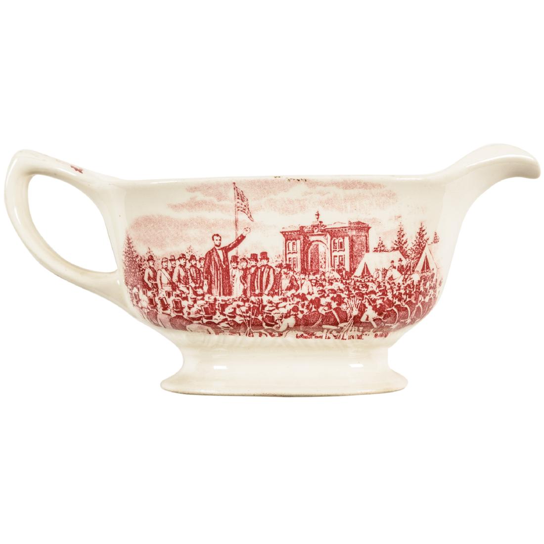 Abraham Lincoln Gettysburg Address Staffordshire (1 of 3)