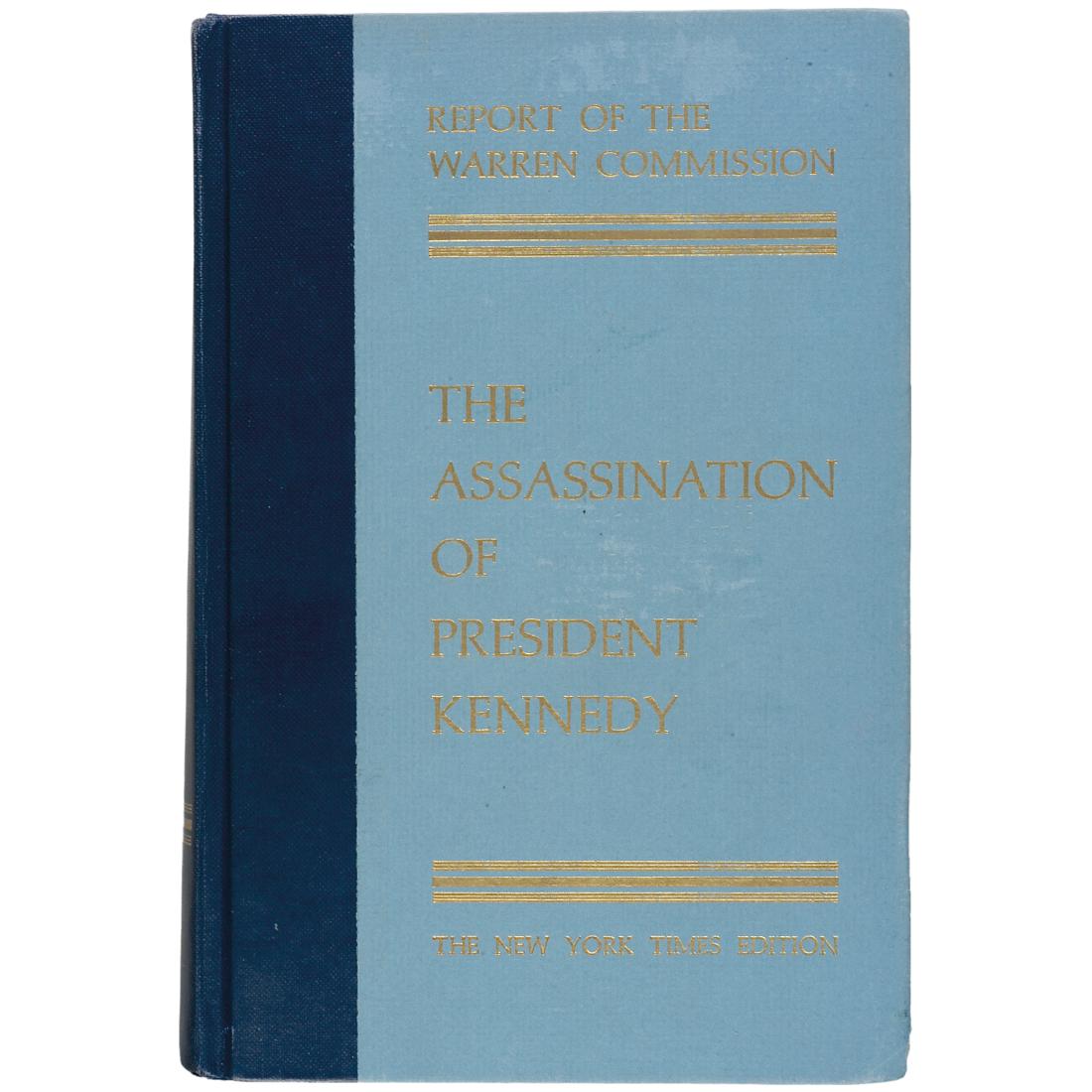 GERALD R. FORD Signed WARREN Commission Report (1 of 2)