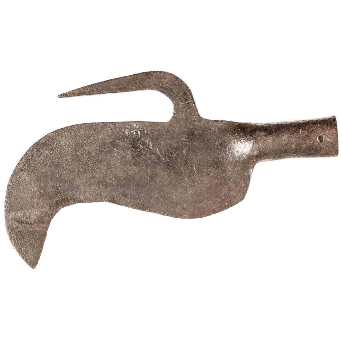 17th Century Colonial Rare Forged Halberd Head (1 of 2)