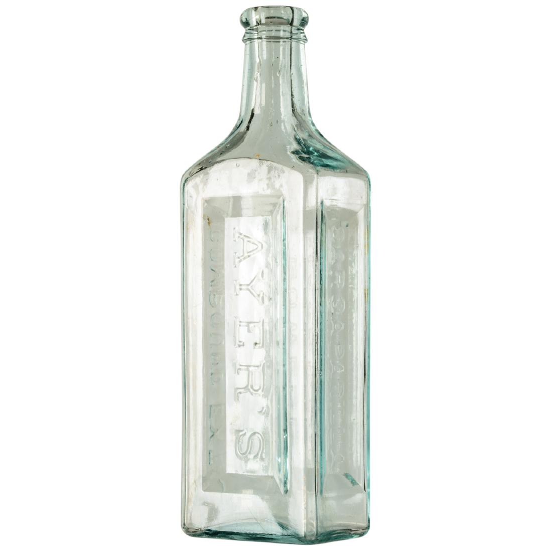 c. 1860 Civil War Era AYER'S Sarsaparilla Bottle (1 of 1)