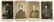 2424: Civil War CDV of 4 Union Generals