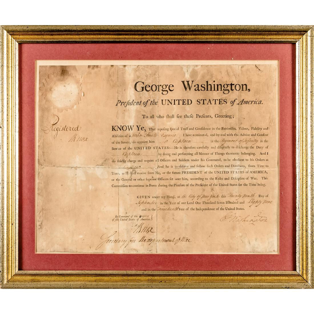 Early American History Auctions - Historic Autographs-Coins-Currency