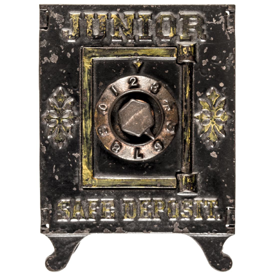 Junior Safe Deposit Cast Iron Toy Coin Bank (1 of 4)