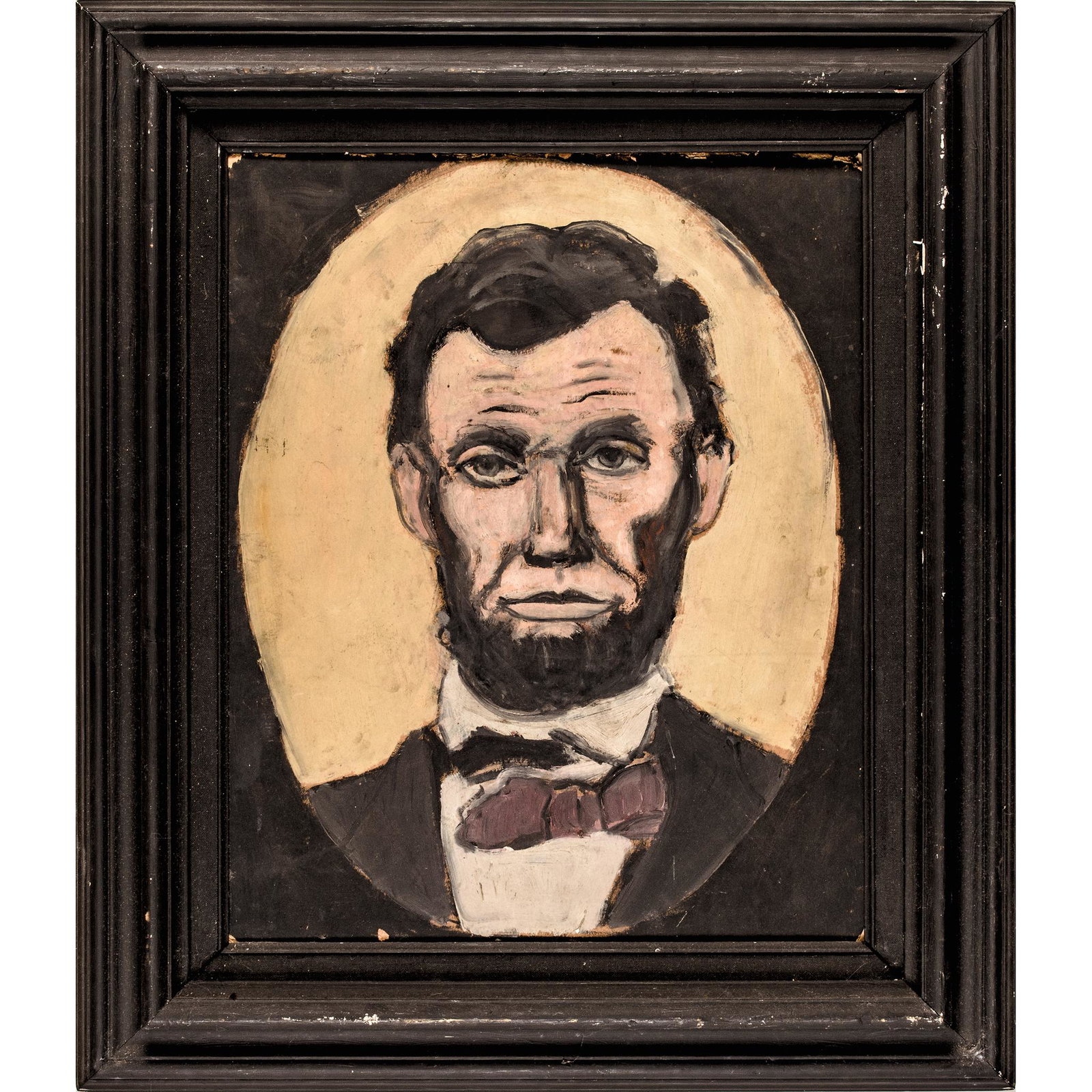 20th century President Abraham Lincoln Painting (1 of 2)
