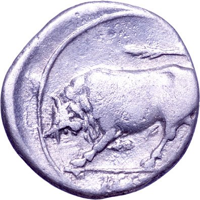 Rome, Augustus, Silver Denarius, About Fine. - 2